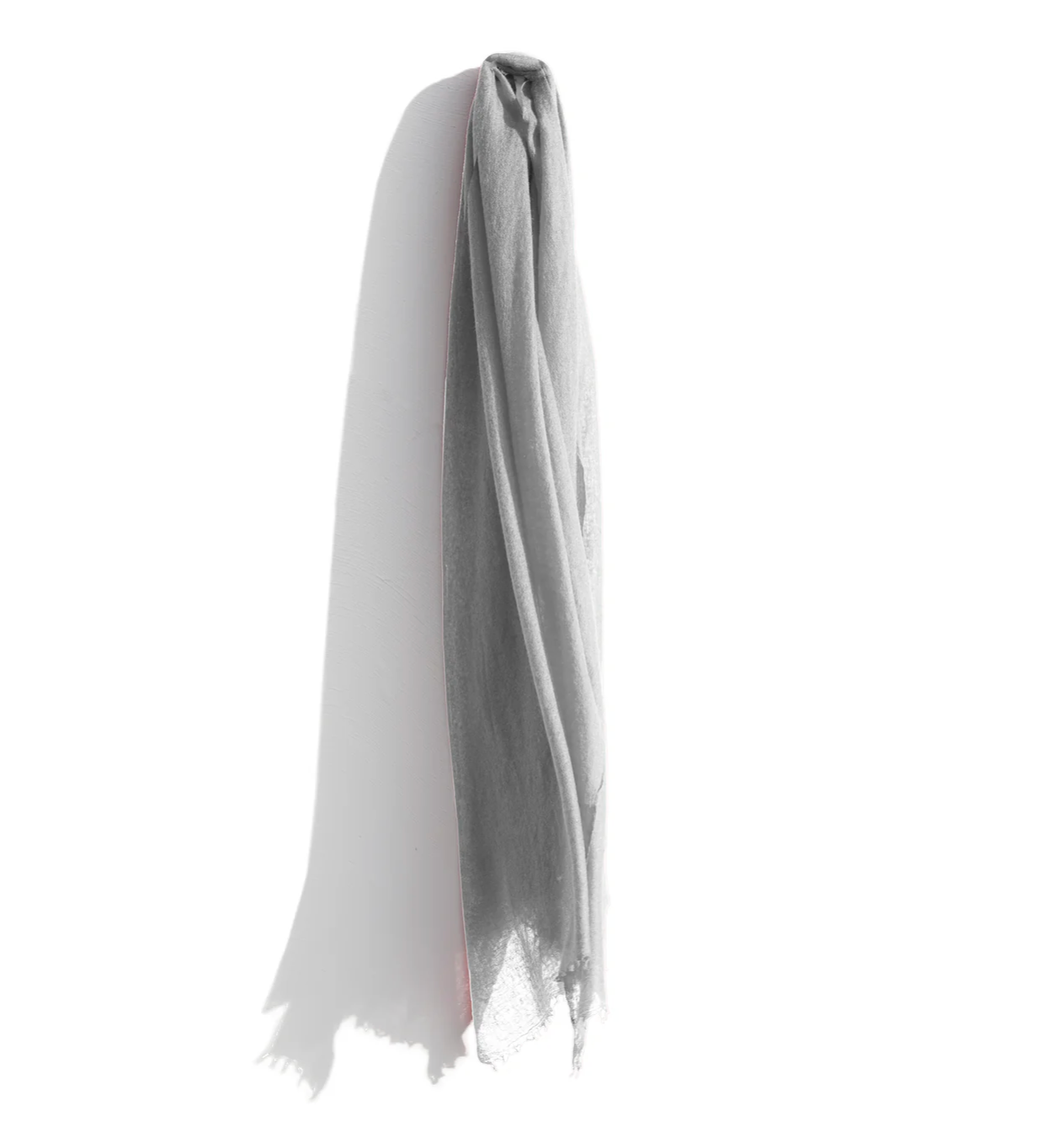 Featherweight Cashmere Scarf in Silver-Scarves and Wraps-Meg Cohen-Silver-OS-Mercantile Portland