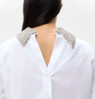 Forever and Always Reversible Shirt in White-Shirts-TWP-White-P-Mercantile Portland