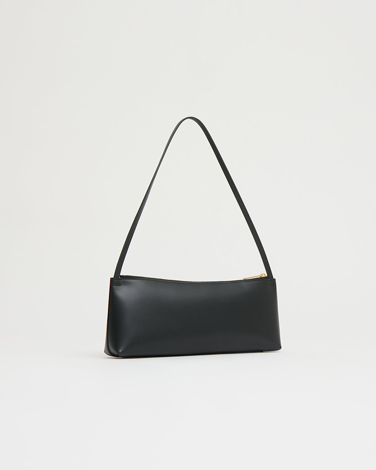Gaia Baguette in Black Flamma-Handbags-Mansur Gavriel-Black-OS-Mercantile Portland