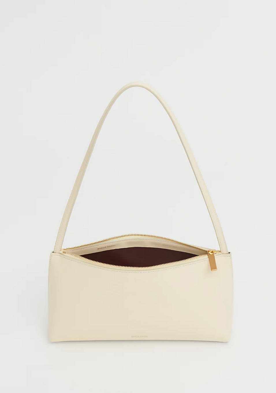 Gaia Shoulder Bag in Crema-Handbags-Mansur Gavriel-Crema-OS-Mercantile Portland