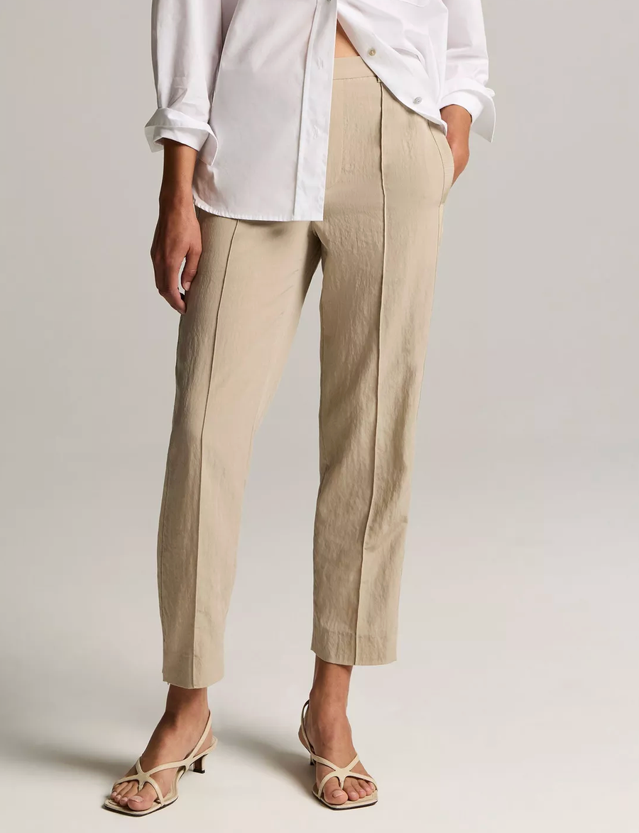 Grace Side-Strap Pull-On Pant in Driftwood-Pants-Vince-Drift Wood-XS-Mercantile Portland