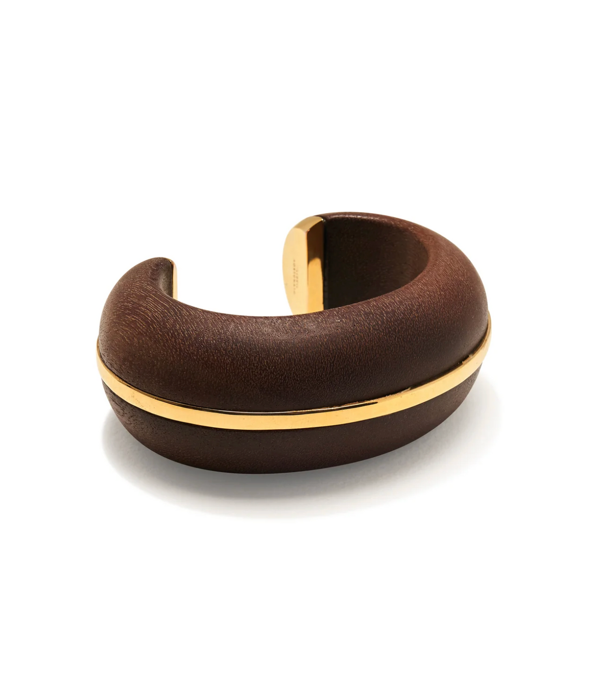 Halo Cuff in Acacia Wood-Jewelry-Lizzie Fortunato-Wood-OS-Mercantile Portland