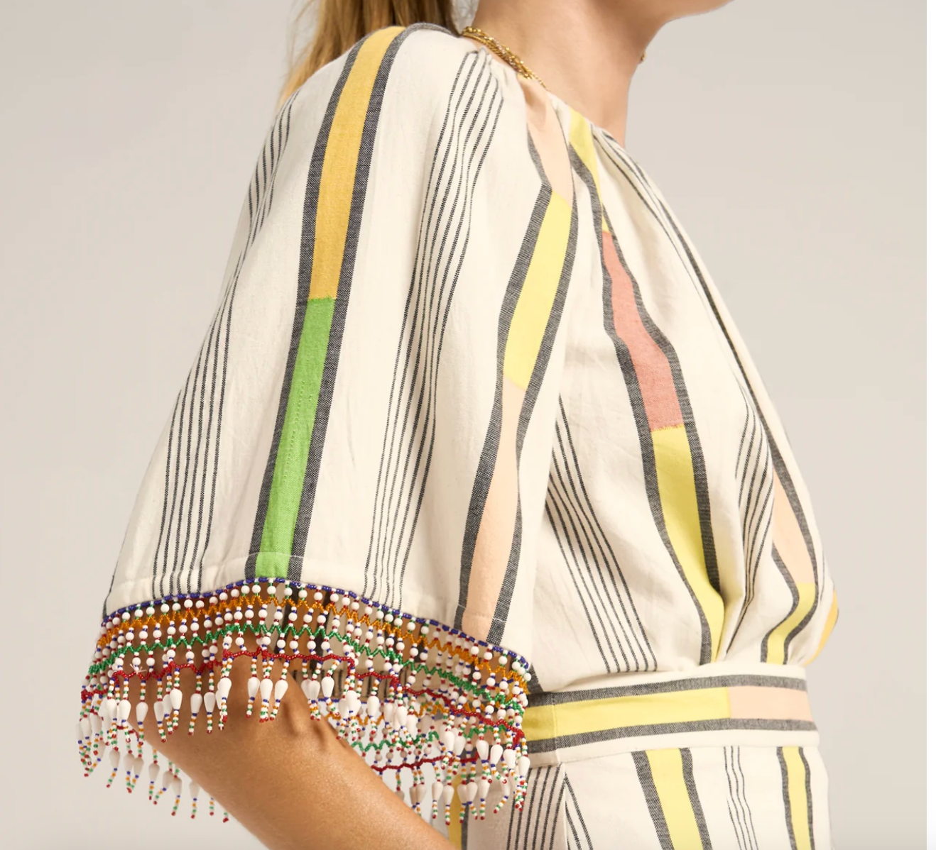 Harpies Dakar Stripe Top-Clothing-Ilio Nema-Stripe-XS-Mercantile Portland