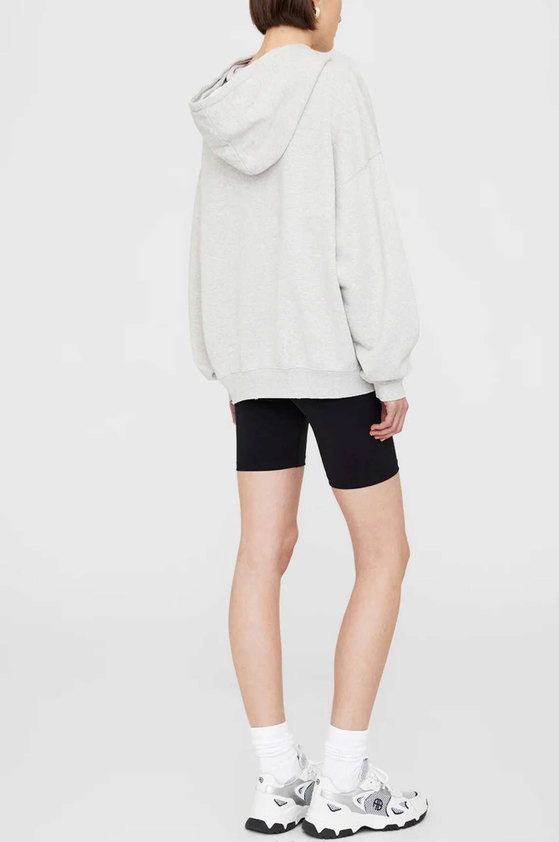 Harvey Sweatshirt-Tops-Anine Bing-Heather Grey-XS-Mercantile Portland