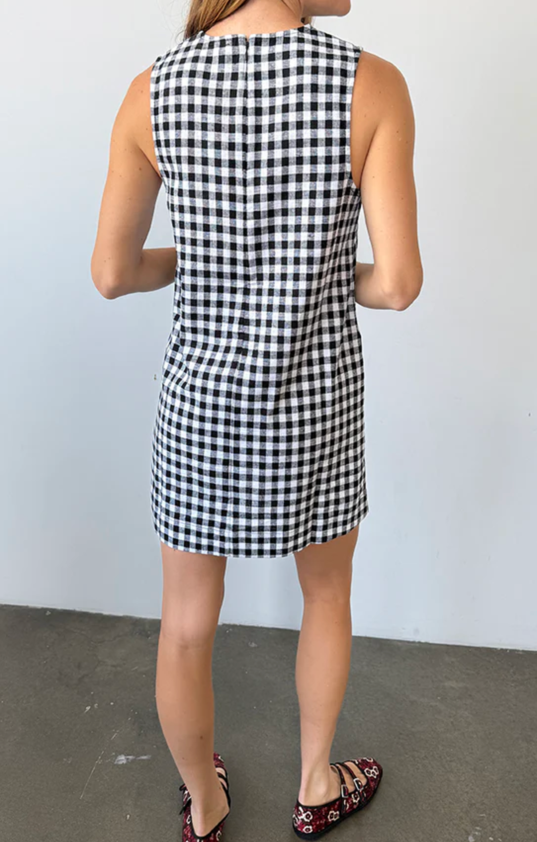 Indus Gingham Dress-Dresses-Ciao Lucia-Gingham-XXS-Mercantile Portland