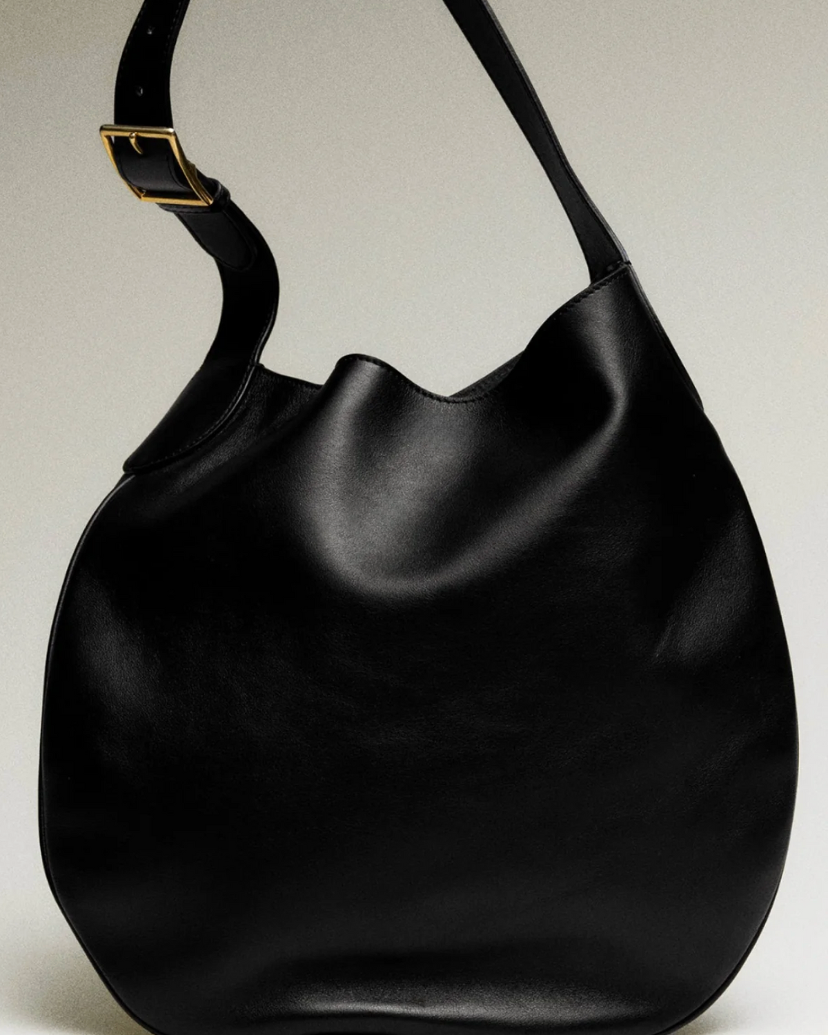 Jagger Bag in Black Leather-Handbags-Nili Lotan-Black-OS-Mercantile Portland