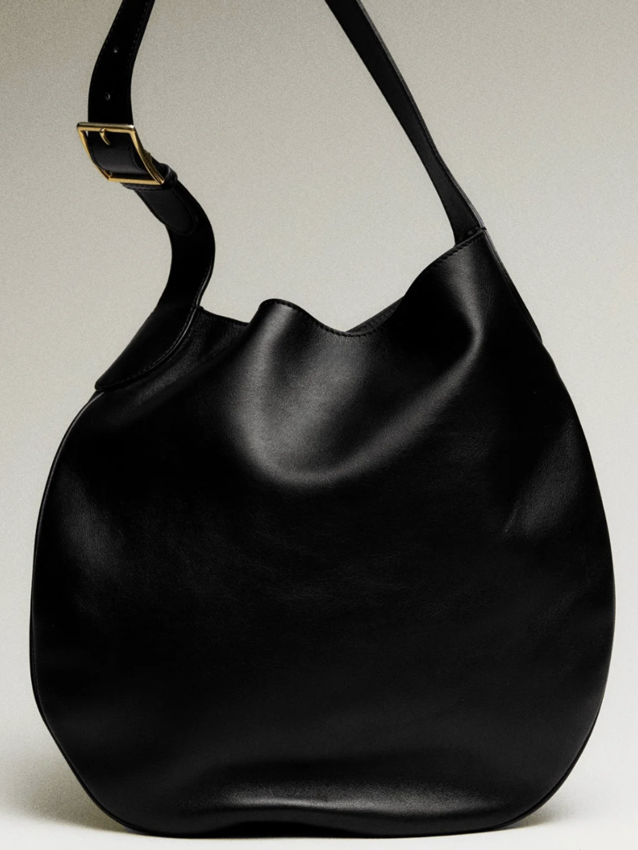 Jagger Bag in Black Leather-Handbags-Nili Lotan-Black-OS-Mercantile Portland
