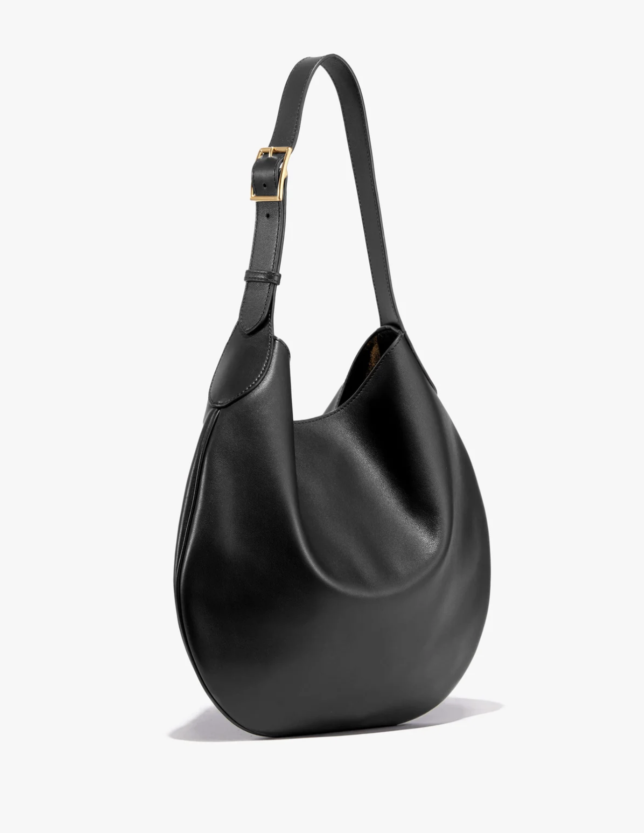 Jagger Bag in Black Leather-Handbags-Nili Lotan-Black-OS-Mercantile Portland