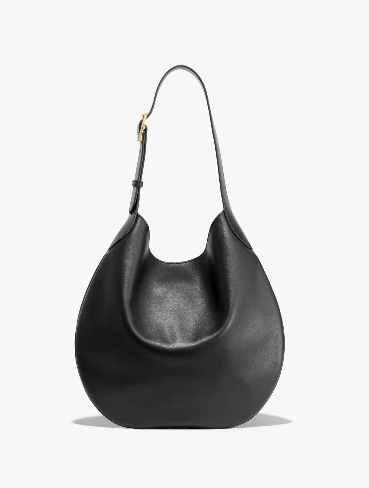 Jagger Bag in Black Leather-Handbags-Nili Lotan-Black-OS-Mercantile Portland