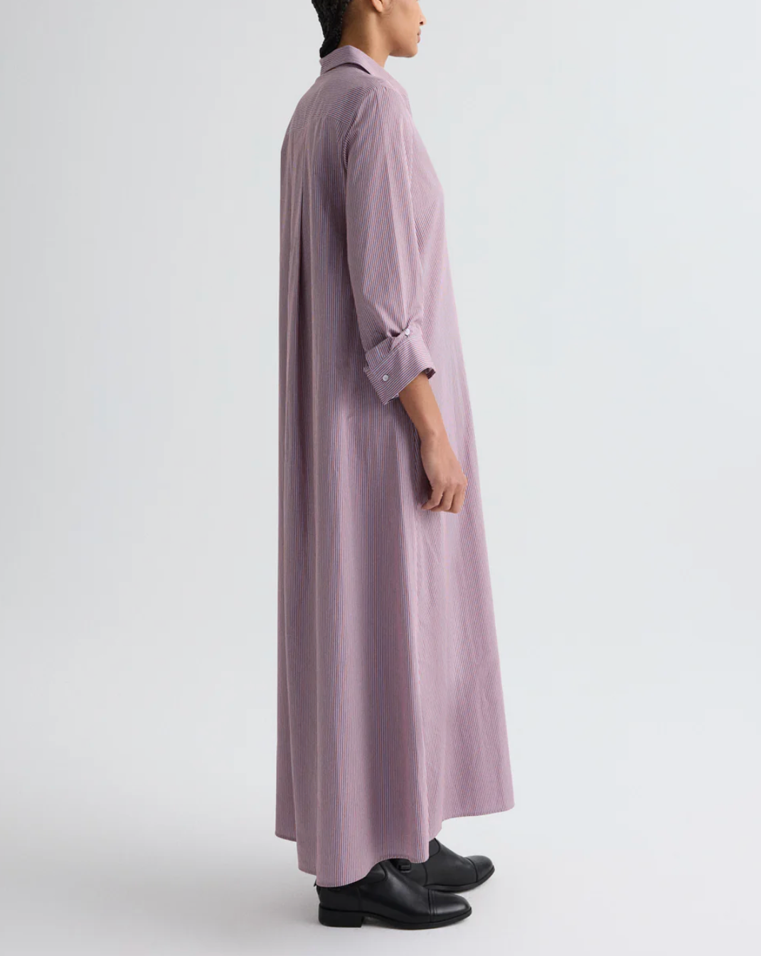 Jenny's Gown in Rust/Blue-Dresses-TWP-Rust/Blue-XS-Mercantile Portland