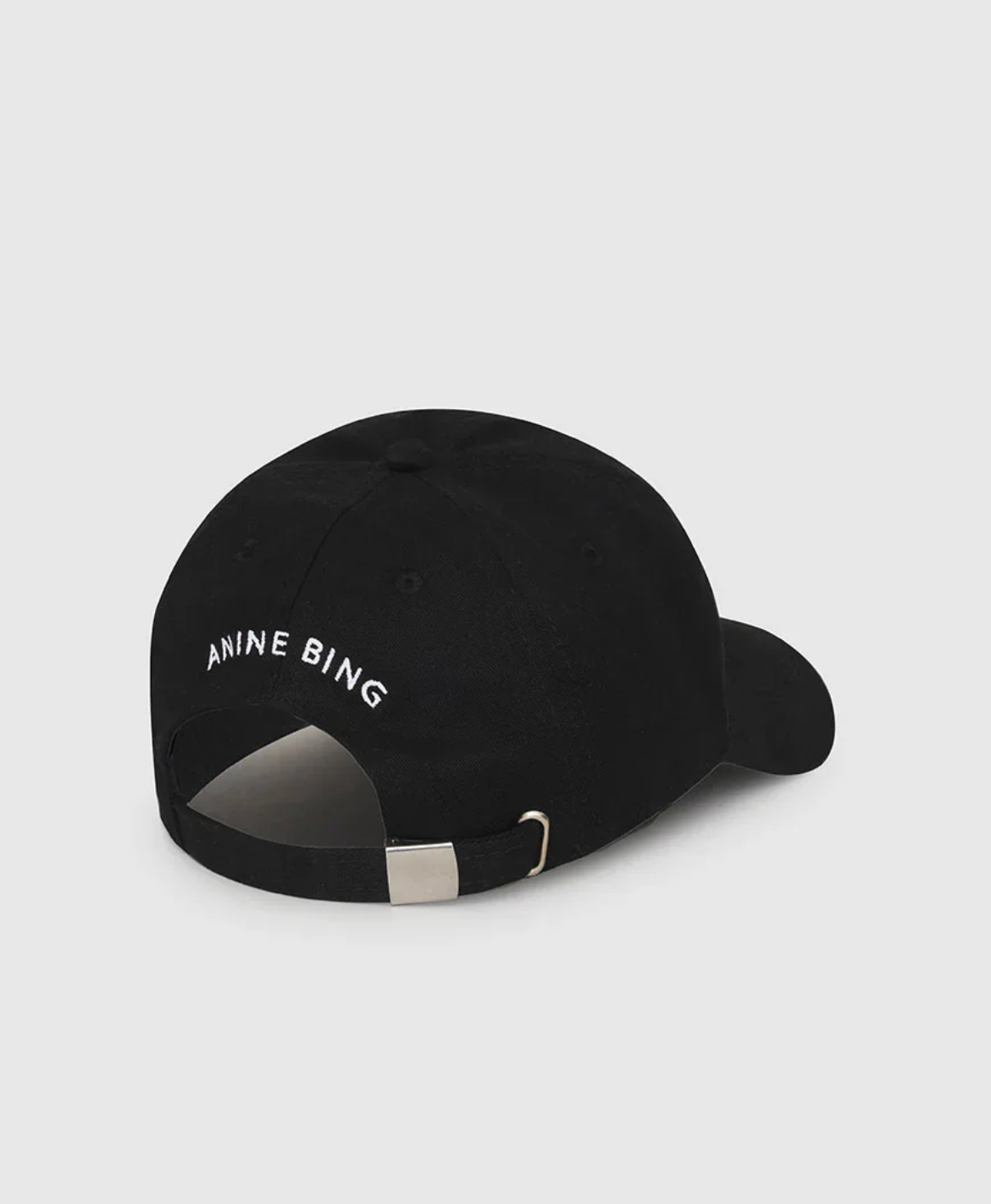 Jeremy Baseball Cap in Black-Hats-Anine Bing-Black-OS-Mercantile Portland