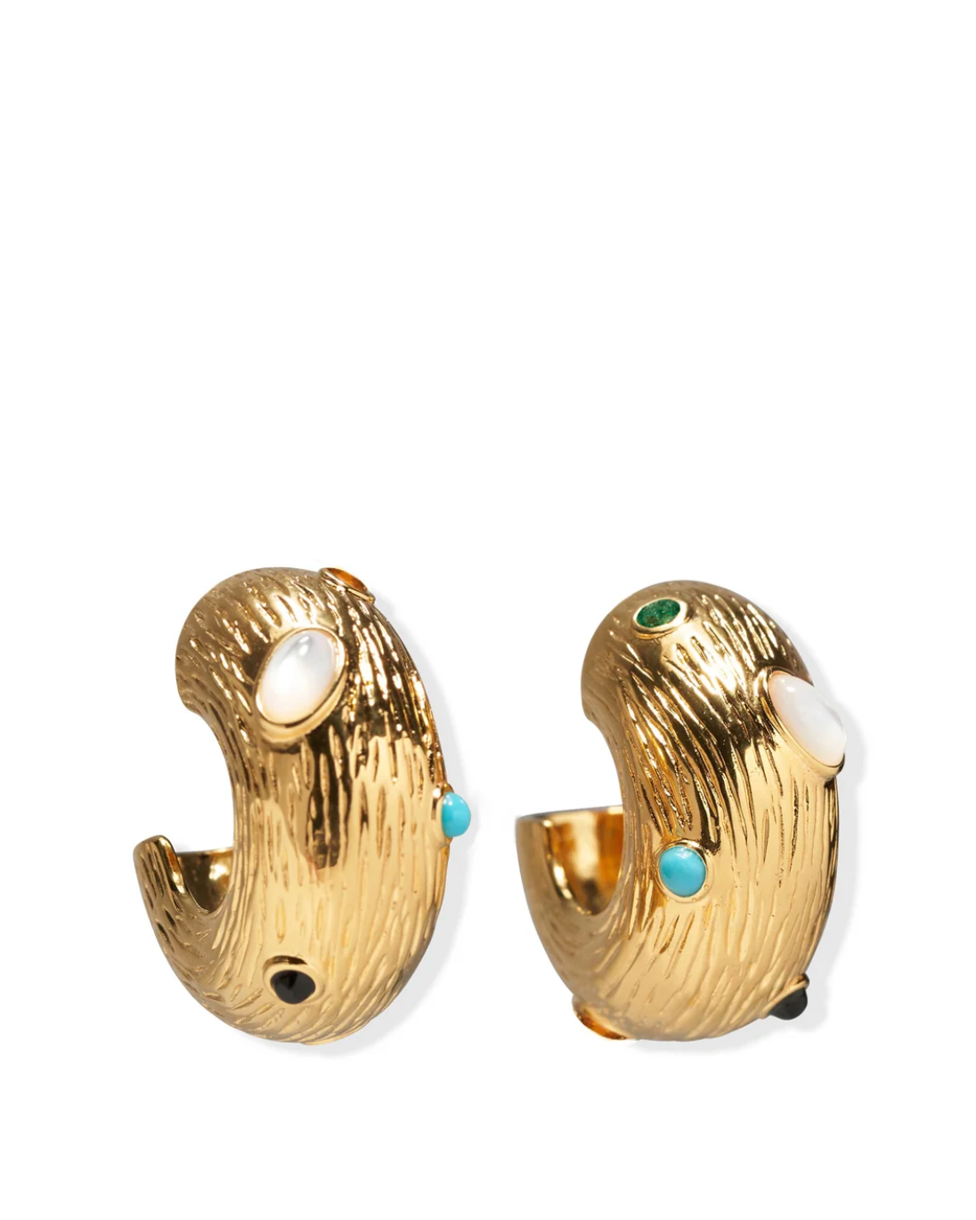 Kahlo Hoops-Jewelry-Lizzie Fortunato-Gold-OS-Mercantile Portland
