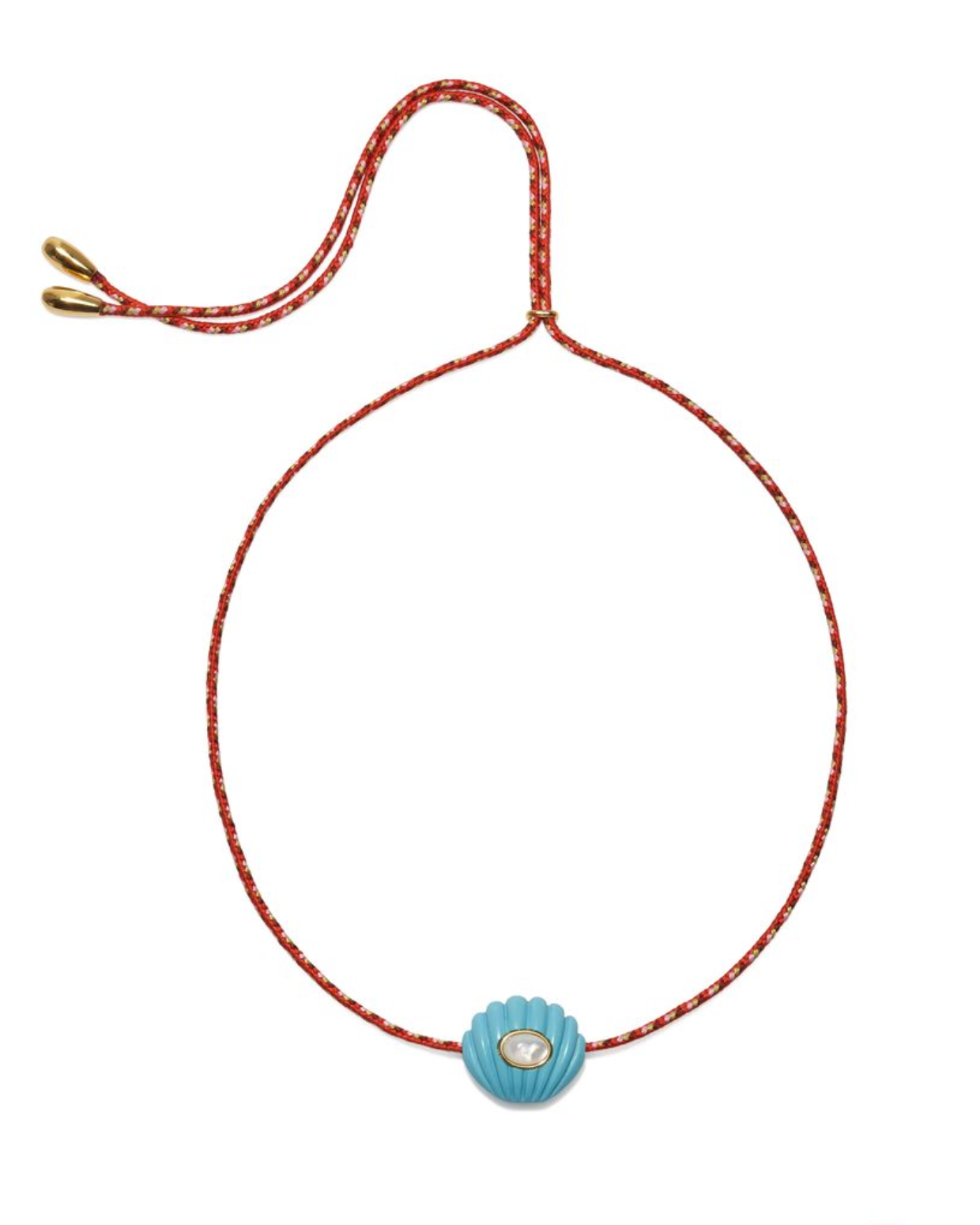 Kai Necklace in Red Hot-Jewelry-Lizzie Fortunato-Red Hot-OS-Mercantile Portland