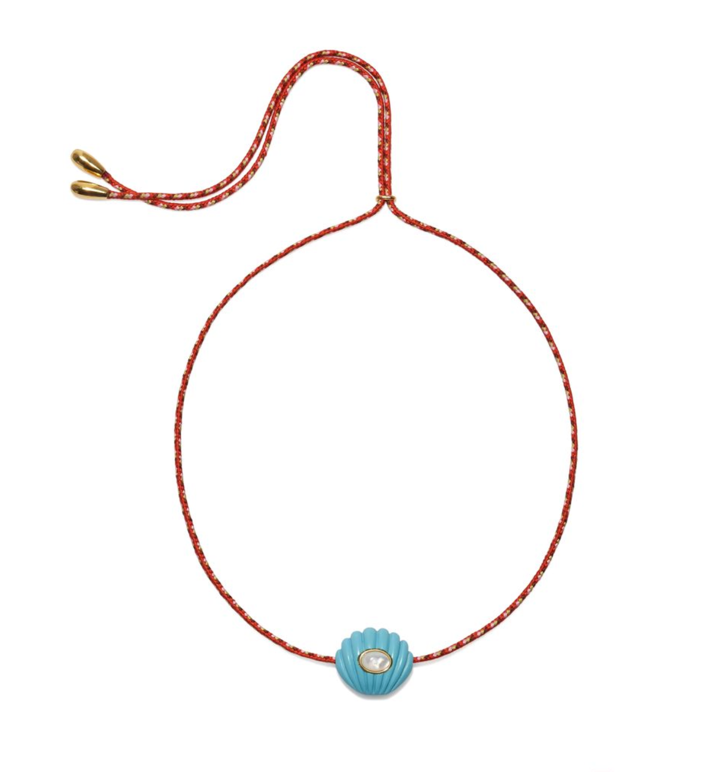 Kai Necklace in Red Hot-Jewelry-Lizzie Fortunato-Red Hot-OS-Mercantile Portland