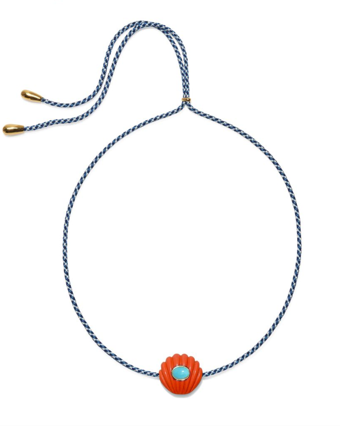 Kai Necklace in Ultramarine-Jewelry-Lizzie Fortunato-Ultramarine-OS-Mercantile Portland
