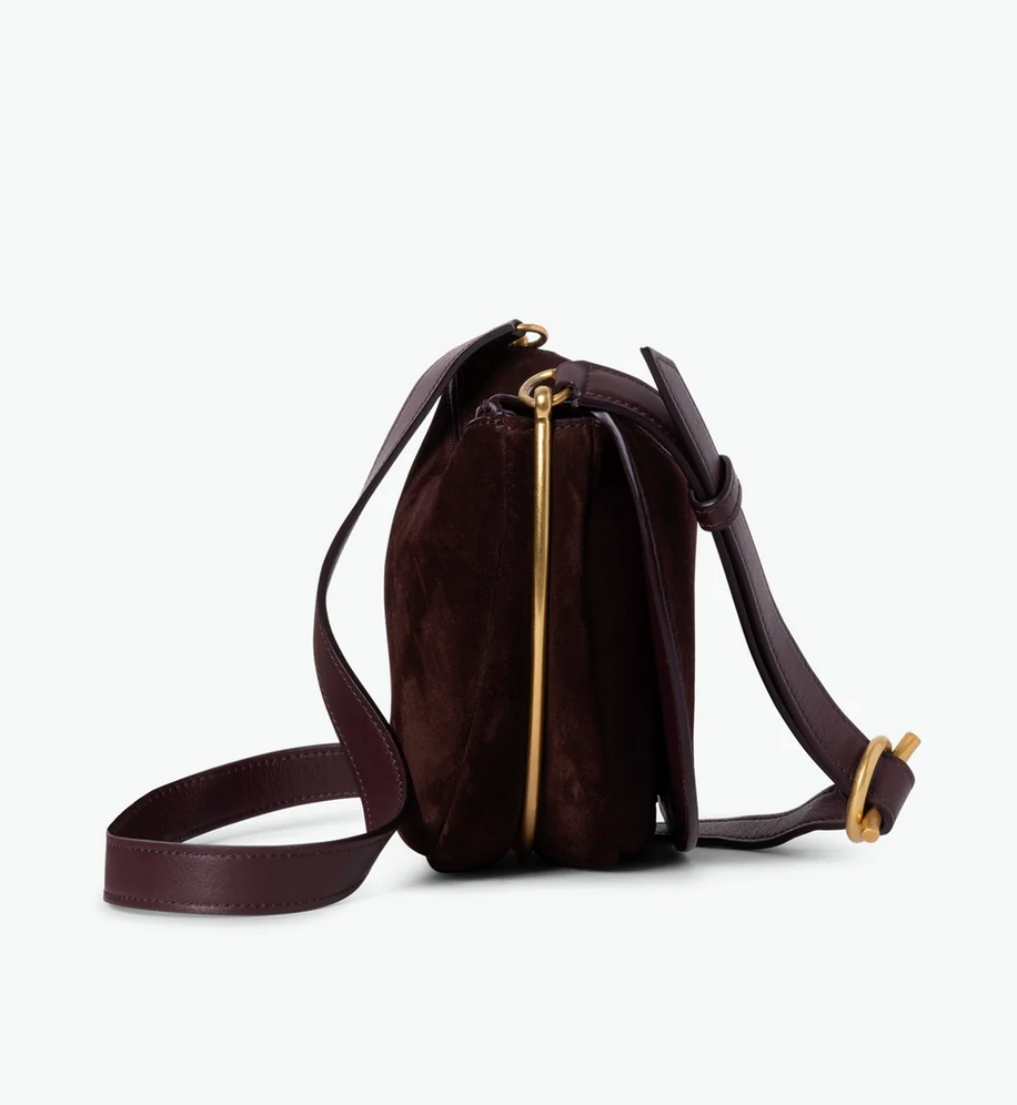 Kate Bag in Acai Suede-Handbags-Wandler-Acai-OS-Mercantile Portland
