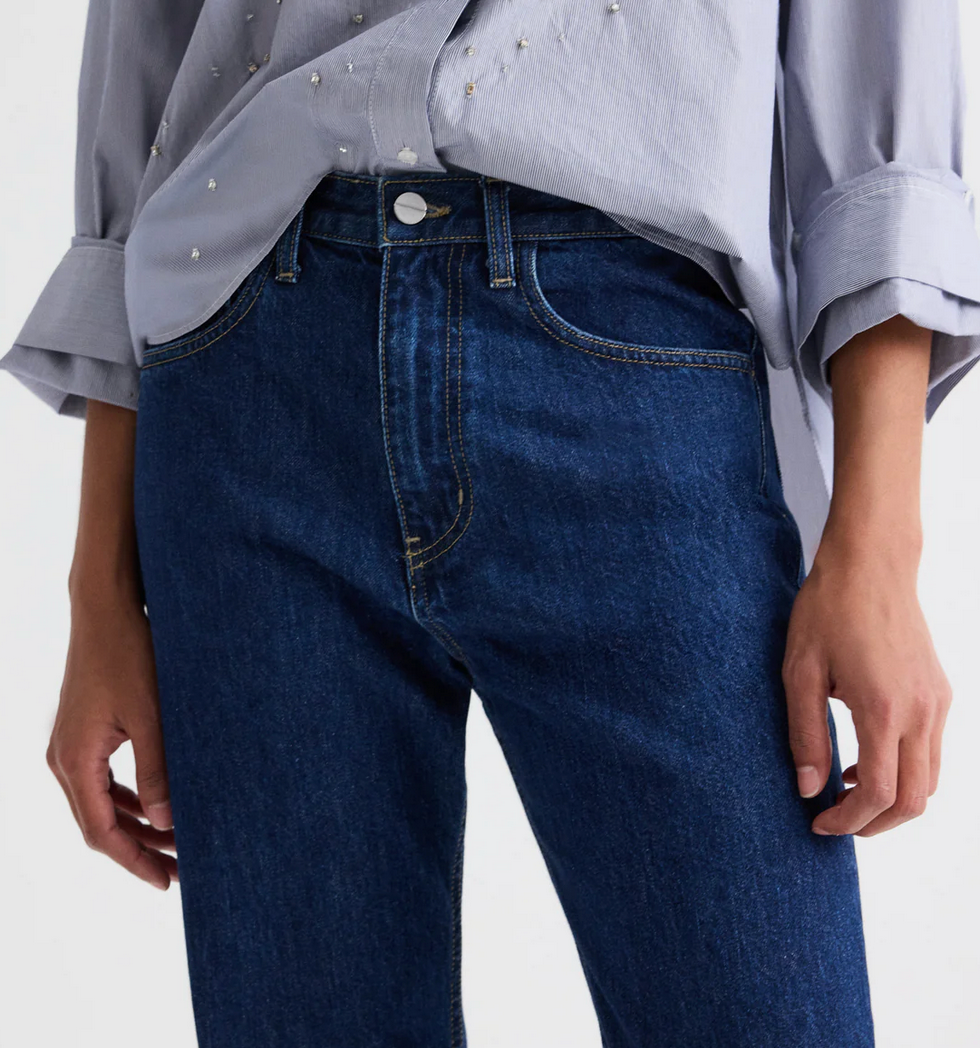 Kent St Jean in Dark Stone-Denim-TWP-Dark Stone-25-Mercantile Portland