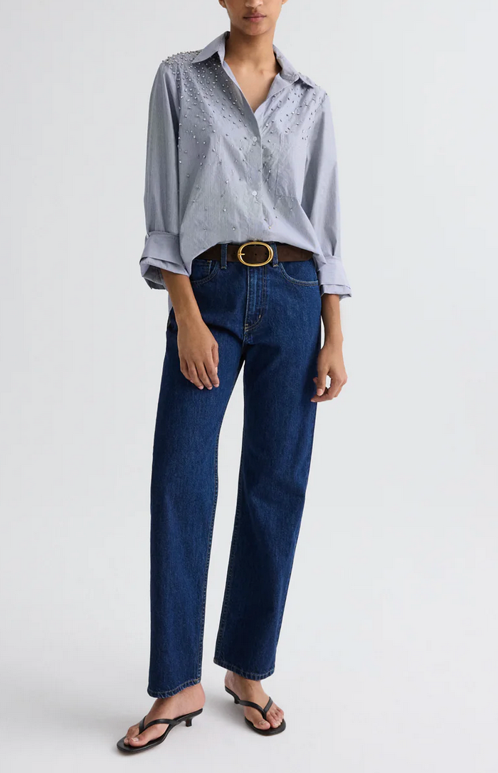 Kent St Jean in Dark Stone-Denim-TWP-Dark Stone-25-Mercantile Portland