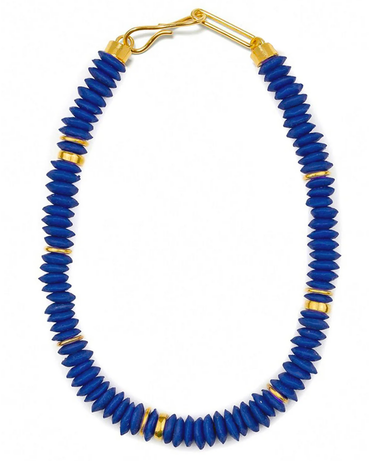 Laguna Necklace in Dark Electric Blue-Jewelry-Lizzie Fortunato-Deep Electric Blue-OS-Mercantile Portland