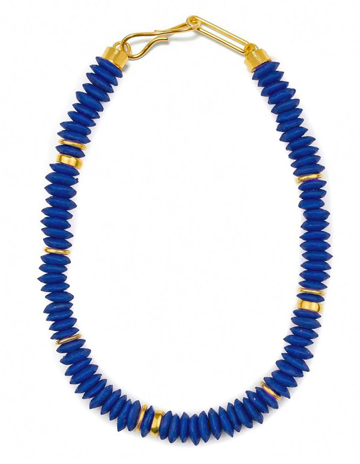 Laguna Necklace in Dark Electric Blue-Jewelry-Lizzie Fortunato-Deep Electric Blue-OS-Mercantile Portland