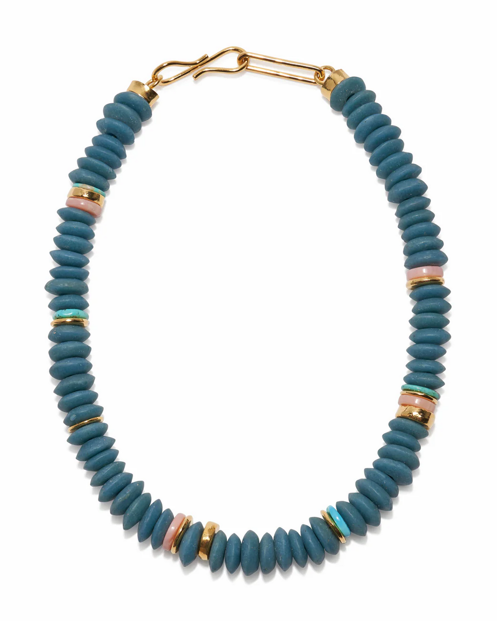 Laguna Necklace in Turquoise Ocean-Jewelry-Lizzie Fortunato-Turquoise-OS-Mercantile Portland