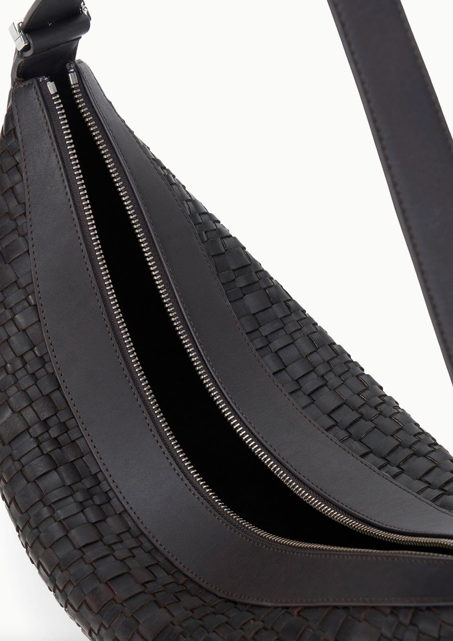 Large Demy Shoulder Bag-Handbags-Staud-Espresso Woven-OS-Mercantile Portland