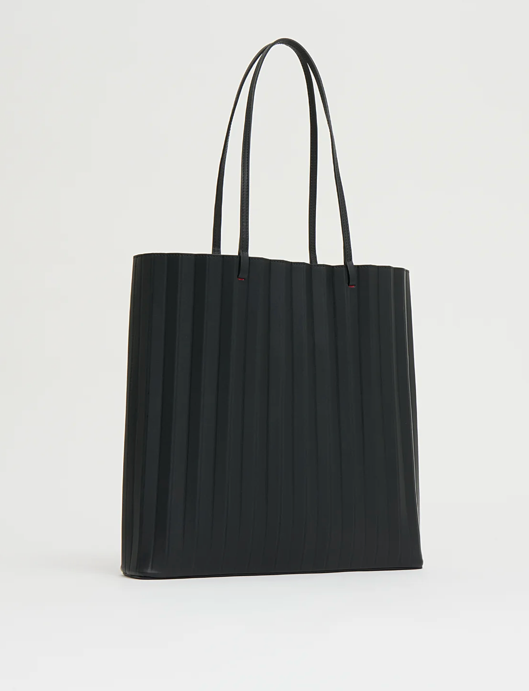 Large Pleated Filo Tote-Handbags-Mansur Gavriel-Black-OS-Mercantile Portland