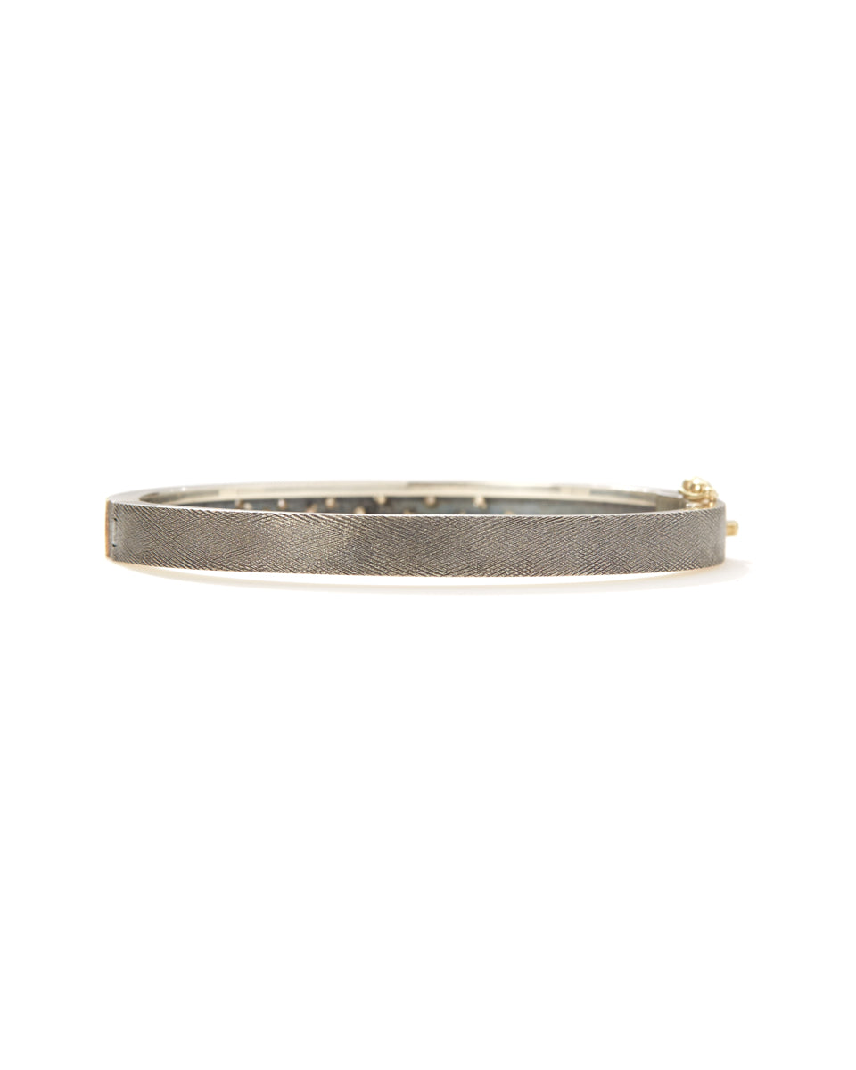 Laura 6mm Yellow Gold Bangle-Jewelry-Rene Escobar-Mercantile Portland
