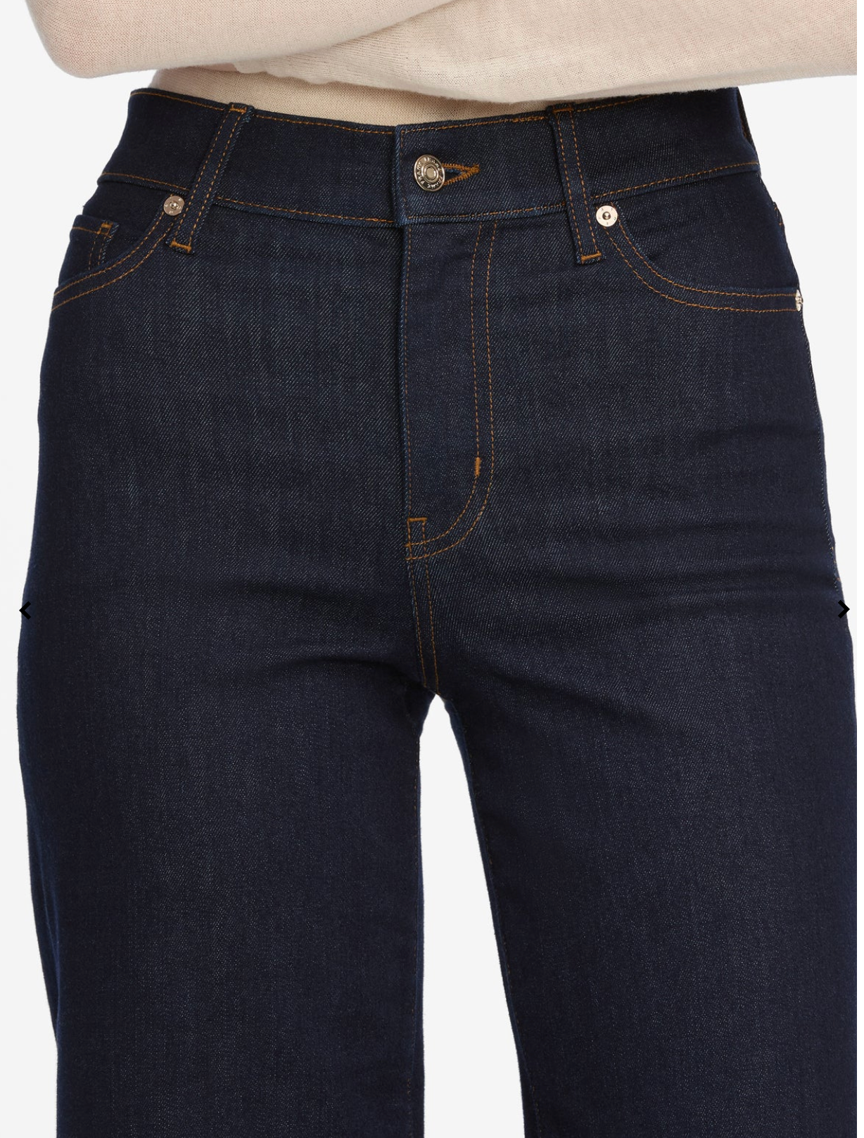 Le Slim Palazzo Crop in Rinse-Denim-Frame-Rinse-25-Mercantile Portland
