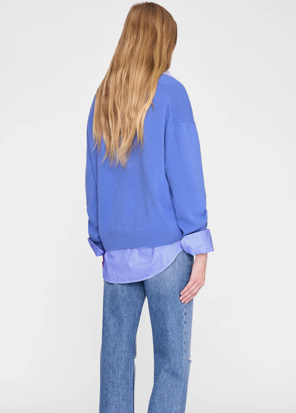 Lee Sweater in Storm Blue-Sweaters-Anine Bing-Storm Blue-XS-Mercantile Portland