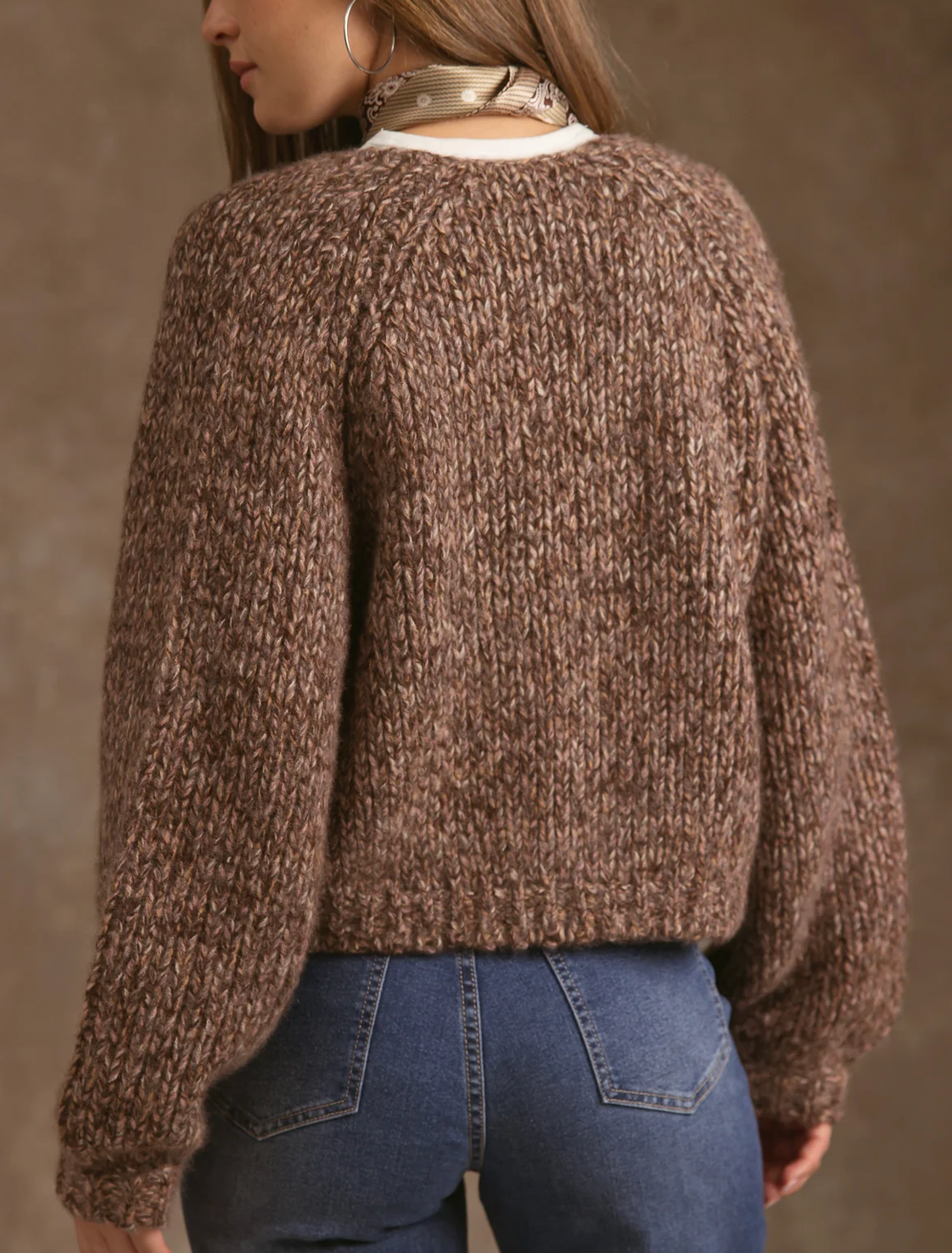 Madelyn Chunky Cardigan-Sweaters-27 Miles-Espresso-XS-Mercantile Portland