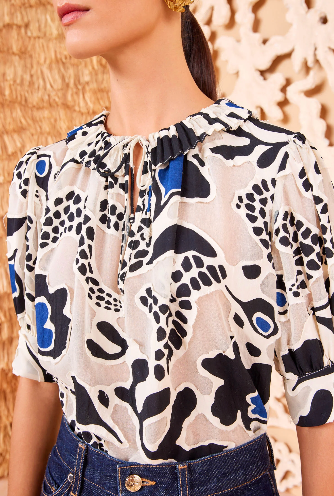 Marcella Top-Denim-Ulla Johnson-Porcelain-00-Mercantile Portland