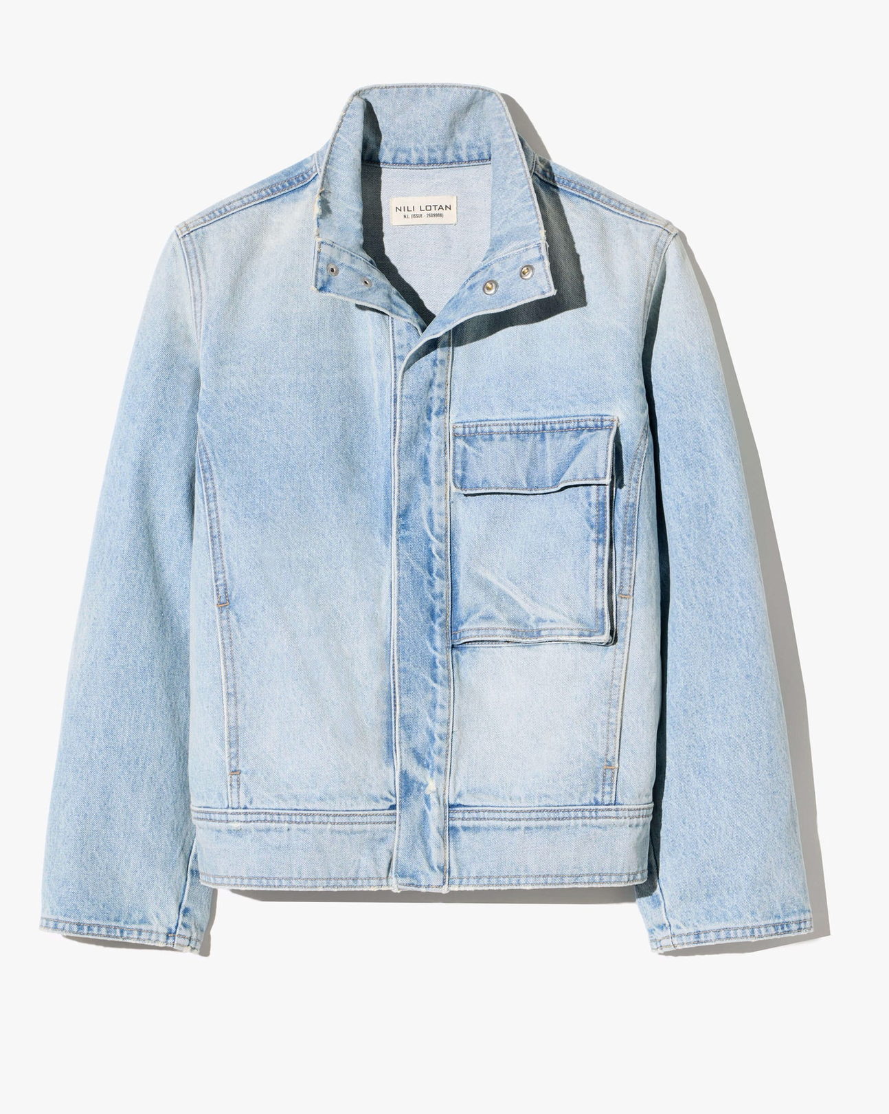 Marilou Denim Jacket-Jackets-Nili Lotan-Alice Wash-S-Mercantile Portland