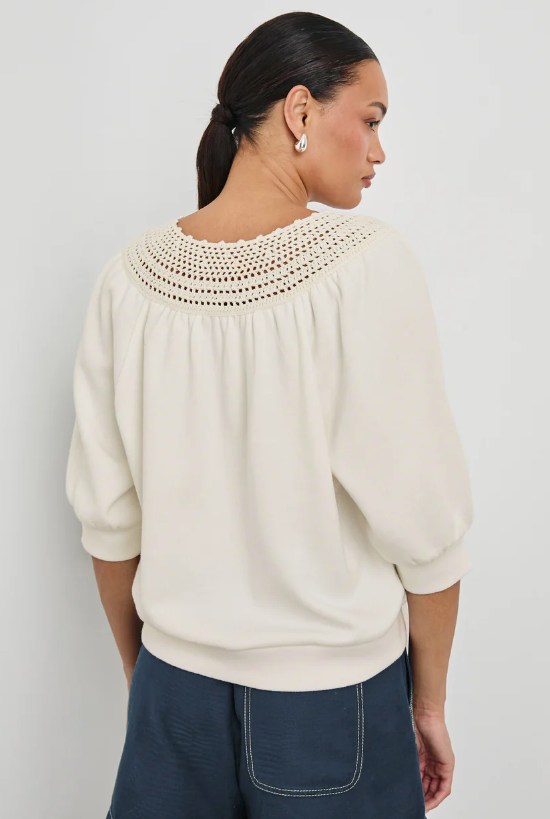 Mariposa Top-T-Shirts-Rails-Ivory-XS-Mercantile Portland