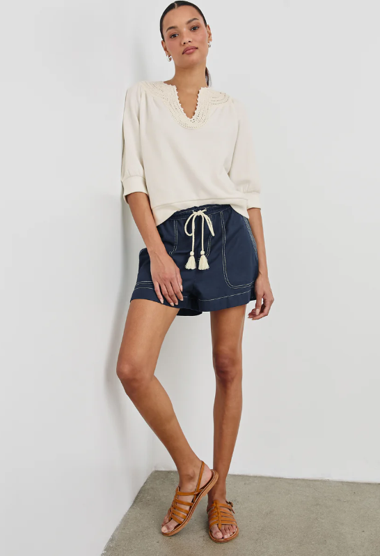 Mariposa Top-T-Shirts-Rails-Ivory-XS-Mercantile Portland