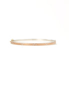 Maru Lux 2.5mm Rose Gold Bangle-Jewelry-Rene Escobar-Mercantile Portland