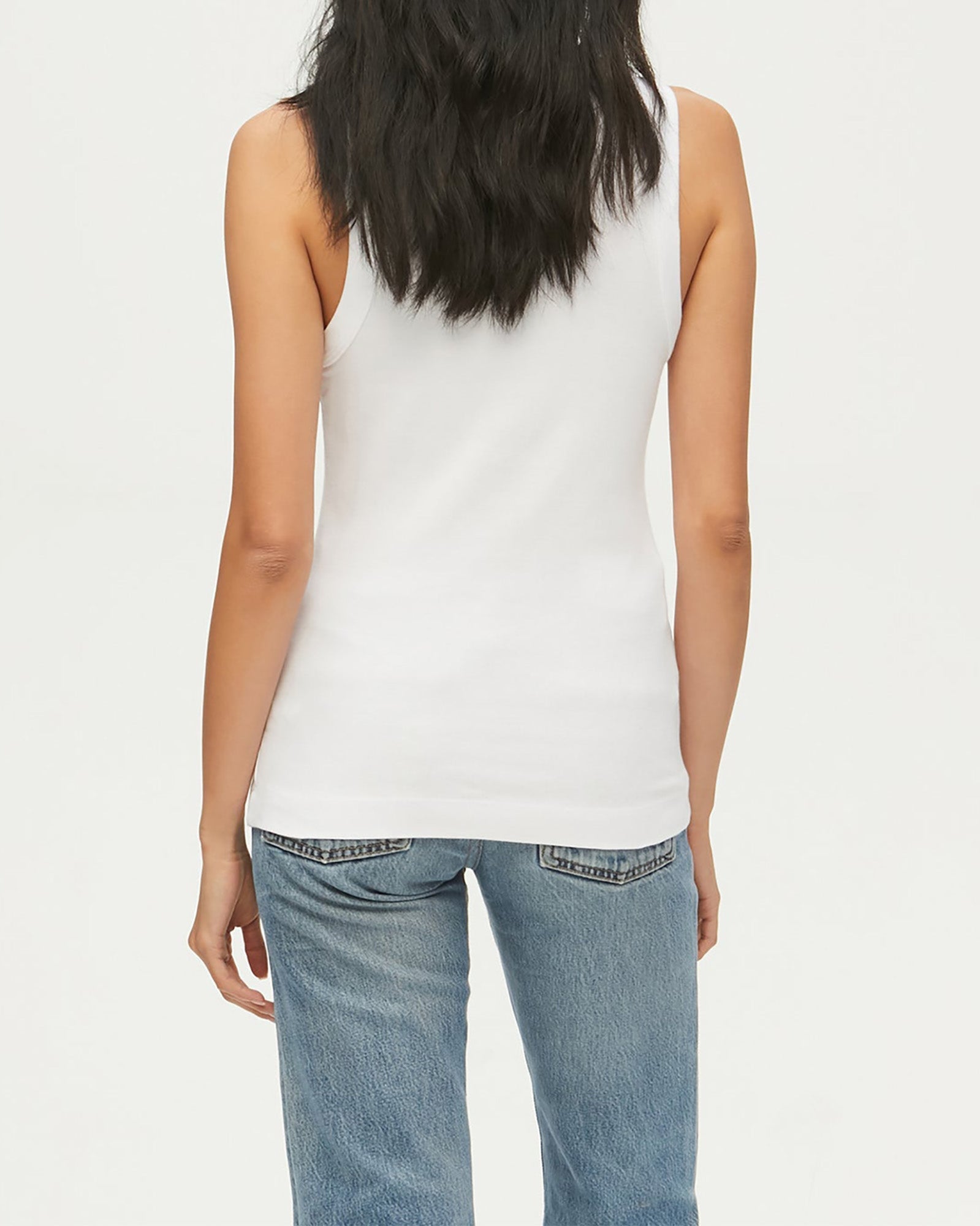 Maya Tank-T-Shirts-Michael Stars-White-O/S-Mercantile Portland