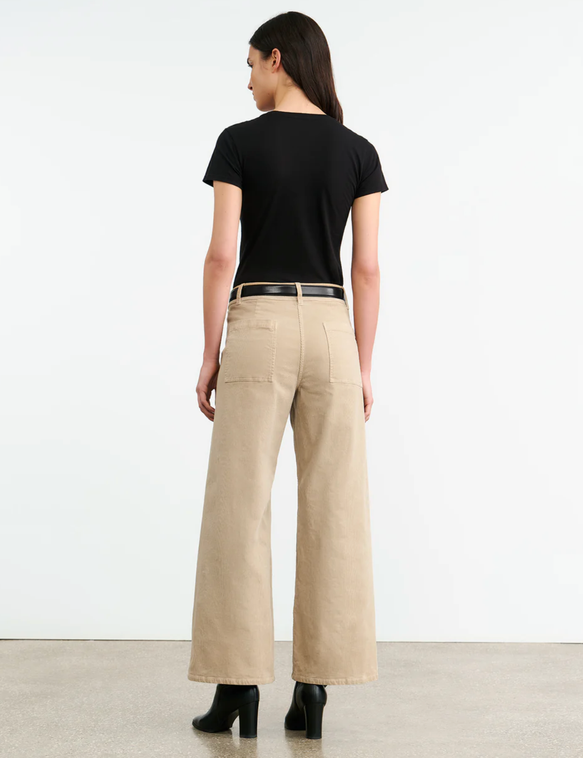 Megan Corduroy Pant-Pants-Nili Lotan-Sabbia-0-Mercantile Portland