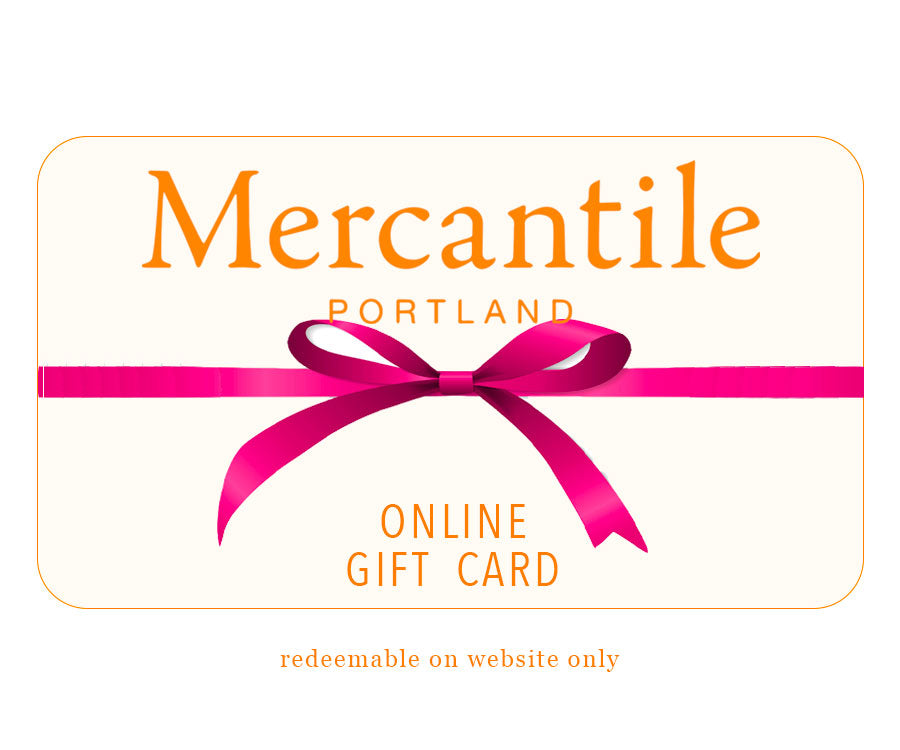 Mercantile Portland Online Gift Card-Gift Card-Mercantile Portland-$25.00-Mercantile Portland