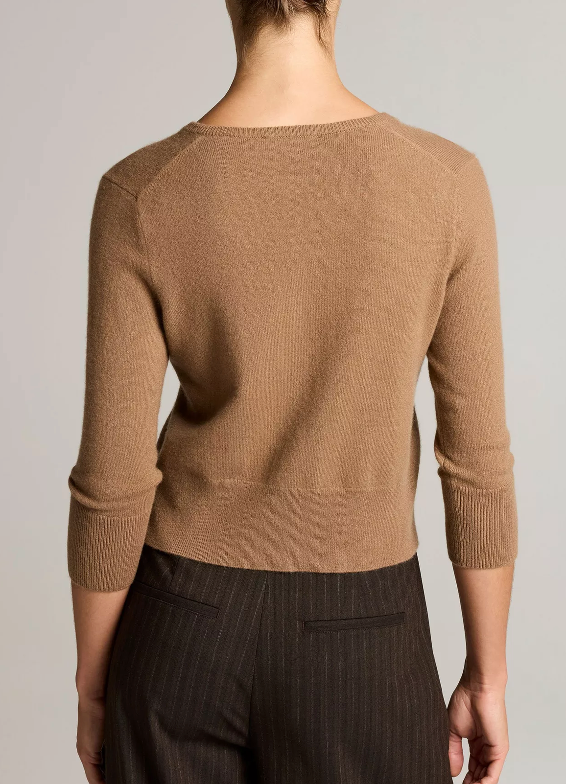 Metal-Button Cardigan in Canyon-Sweaters-Vince-Canyon-XS-Mercantile Portland