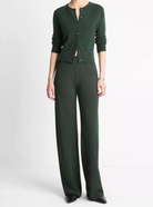 Metal-Button Wool & Cashmere Cardigan-Clothing-Vince-Black-XXS-Mercantile Portland