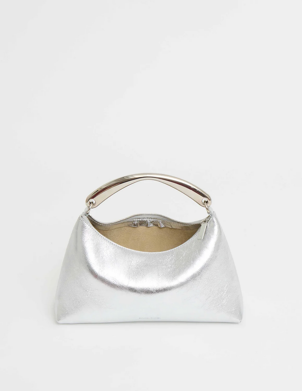Metal Handle Rhea-Handbags-Mansur Gavriel-Silver-OS-Mercantile Portland