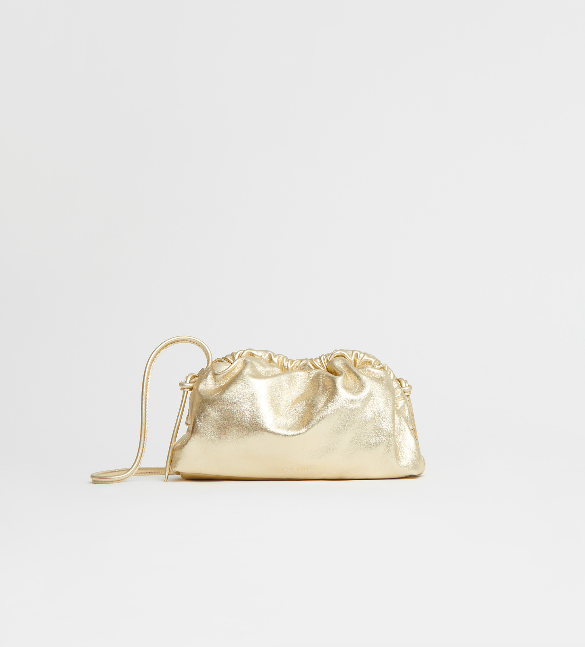 Mini Cloud Clutch-Handbags-Mansur Gavriel-Gold-OS-Mercantile Portland