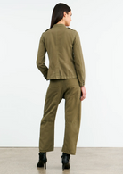 Mona Jacket-Outerwear-Nili Lotan-Olive Green-S-Mercantile Portland
