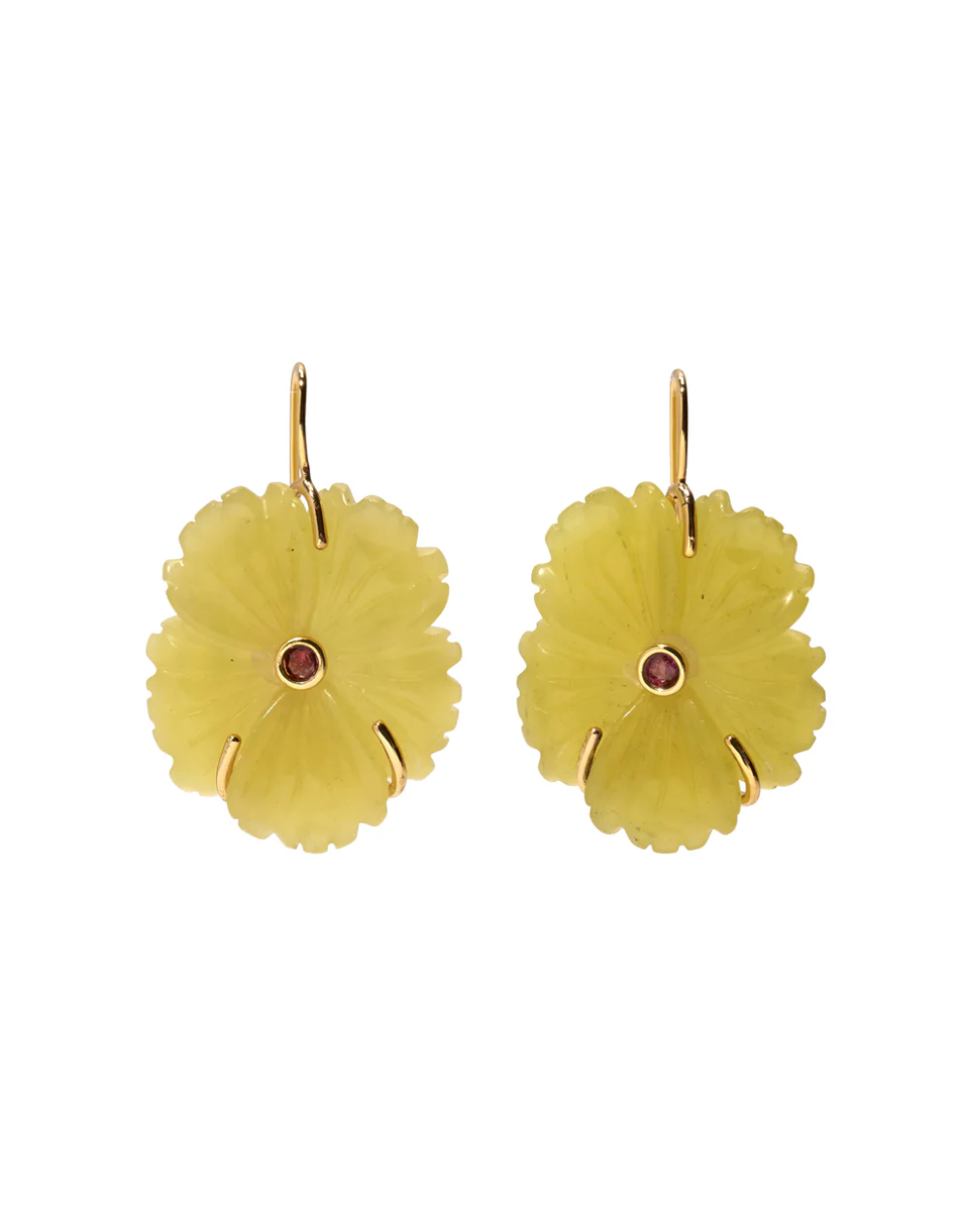 New Bloom Earring in Canary-Jewelry-Lizzie Fortunato-Yellow-OS-Mercantile Portland