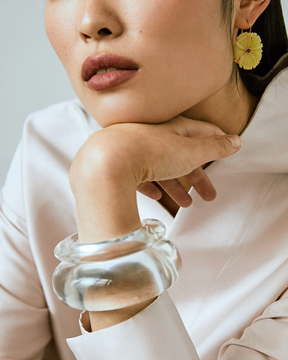 New Bloom Earrings-Jewelry-Lizzie Fortunato-Canary-OS-Mercantile Portland