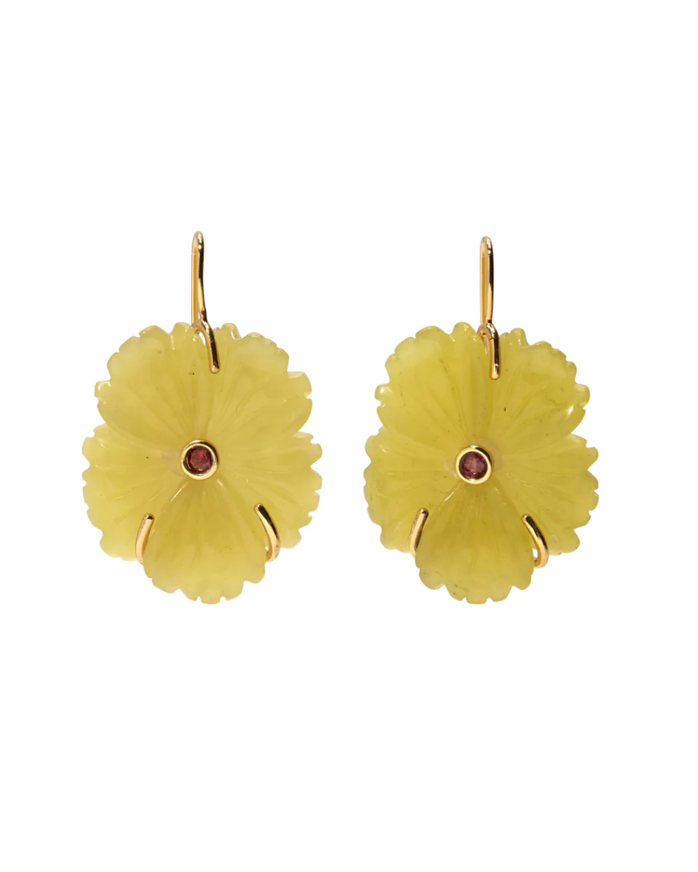 New Bloom Earrings-Jewelry-Lizzie Fortunato-Canary-OS-Mercantile Portland