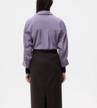 New Earl Shirt in Black Plum-Shirts-TWP-Black Plum-P-Mercantile Portland