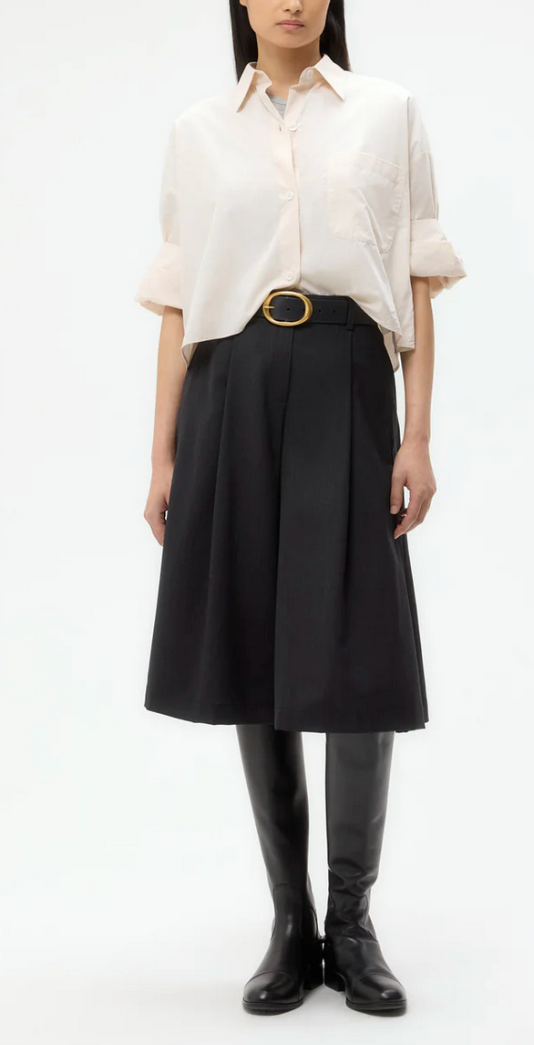 Next Ex Shirt in Creme de Peche-Shirts-TWP-Creme de Peche-XS/S-Mercantile Portland