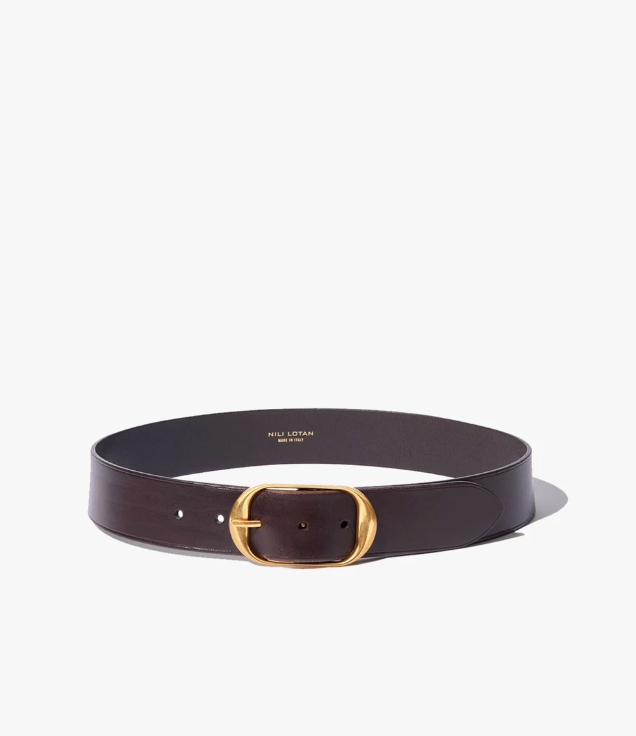 Nili Belt in Dark Brown-Belts-Nili Lotan-Dark Brown-75-Mercantile Portland